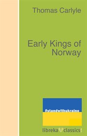 The early kings of Norway cover image