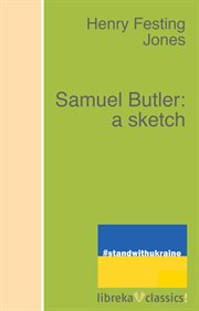 Samuel Butler : a sketch cover image