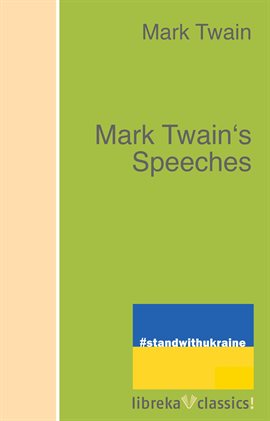 Cover image for Mark Twain's Speeches