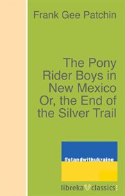The pony rider boys in New Mexico, or, The end of the silver trail cover image