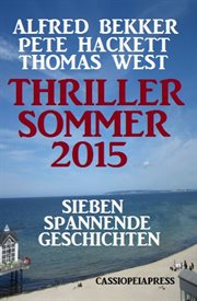 Thriller Sommer 2015 cover image