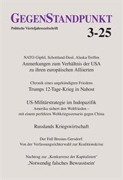 GegenStandpunkt 3-25 : Politische Vierteljahreszeitschrift cover image