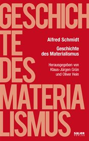 Geschichte Des Materialismus cover image