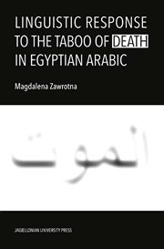 Linguistic response to the taboo of death in Egyptian Arabic cover image