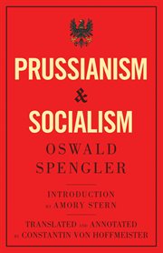 Prussianism and socialism cover image