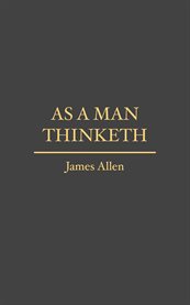 As a Man Thinketh cover image