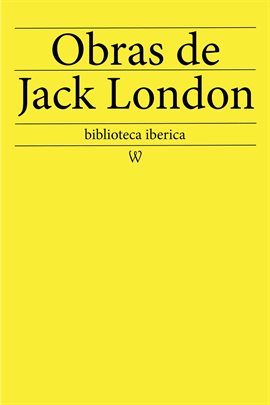 Cover image for Obras de Jack London