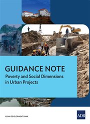 Guidance note : poverty and social dimensions in urban projects cover image