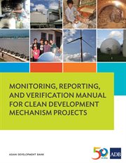 Monitoring, reporting, and verification manual for clean development mechanism projects cover image