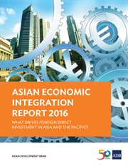 Asian economic integration report 2016 cover image