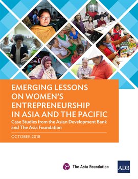 Cover image for Emerging Lessons on Women's Entrepreneurship in Asia and the Pacific