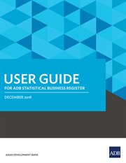 User guide for adb statistical business register cover image