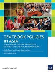 Textbook policies in asia. Development, Publishing, Printing, Distribution, and Future Implications cover image