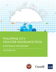 Philippine city disaster insurance pool. Rationale and Design cover image