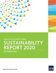 Asian Development Bank Sustainability Report 2020 cover image