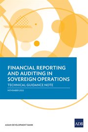 Financial reporting and auditing in sovereign operations : Technical Guidance Note cover image