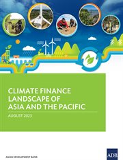 Climate Finance Landscape of Asia and the Pacific cover image