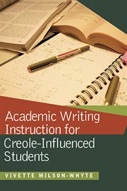 Academic writing instruction for Creole-influenced students cover image