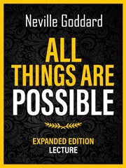 All Things Are Possible cover image