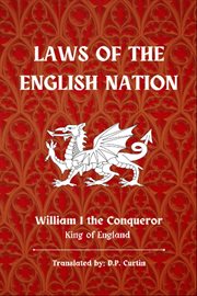 Laws of the English Nation cover image