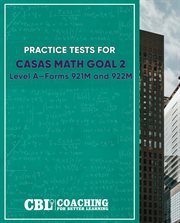 Practice Tests for Math Goal 2 Level a―Forms 921M and 922M cover image