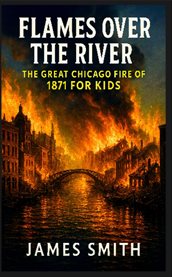 Flames Over the River : The Great Chicago Fire of 1871 for Kids cover image