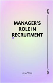 Manager's Role in Recruitment cover image
