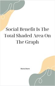 Social Benefit Is the Total Shaded Area on the Graph cover image
