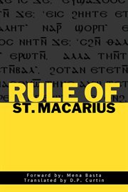 Rule of St. Macarius cover image