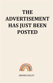 The Advertisement Has Just Been Posted cover image