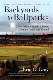 Backyards to ballparks cover image