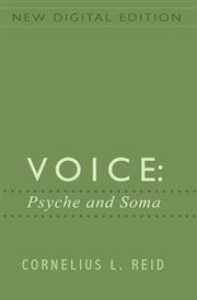 Voice : psyche and soma cover image