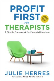 Profit first for therapists cover image