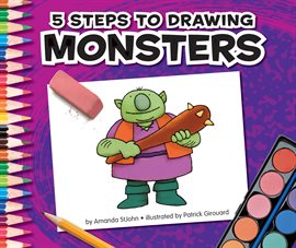 Cover image for 5 Steps to Drawing Monsters