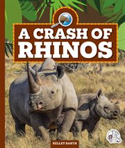 A crash of rhinos. Safari animal families cover image