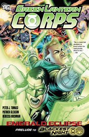 Green Lantern Corps. Issue 33-39. Emerald eclipse cover image