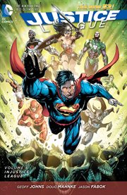 Justice League. Volume 6, issue 31-39, Injustice league cover image