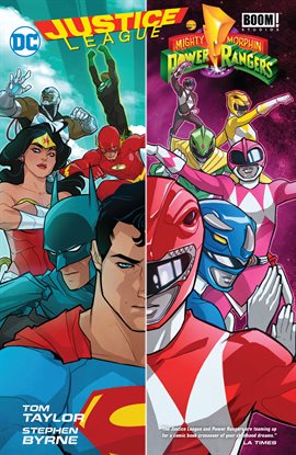 Cover image for Justice League/Power Rangers