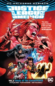 Justice League of America. Volume 2, issue 7-11, Curse of the Kingbutcher cover image