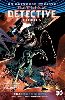 Cover image for Batman - Detective Comics Vol. 3: League of Shadows
