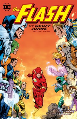 Cover image for The Flash by Geoff Johns Book Five