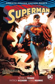 Superman: the rebirth deluxe edition book 3. Issue 27-36, #39-41 cover image