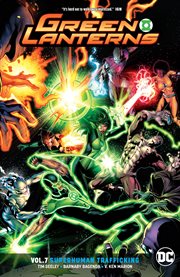 Green Lanterns. Volume 7, issue 40-43, Superhuman trafficking cover image