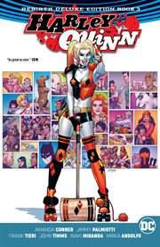 Harley quinn: the rebirth deluxe edition book 3. Issue 28-42 cover image