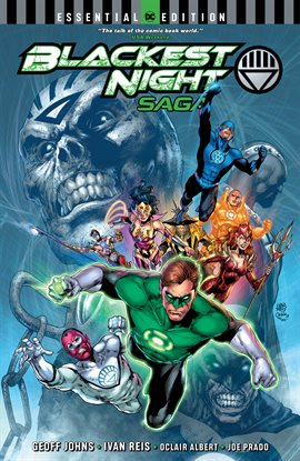 Cover image for Blackest Night Saga (DC Essential Edition)