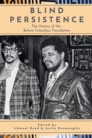 Blind Persistence : The History Of The Before Columbus Foundation cover image