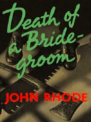 Death of a Bridegroom cover image