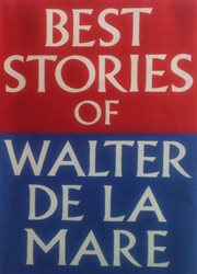 Best stories of Walter De La Mare cover image