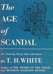 The age of scandal : an excursion through a minor period cover image