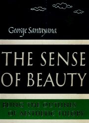 The sense of beauty cover image